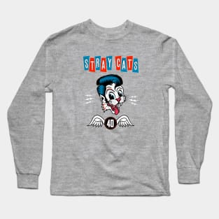 Stray Cats 2019 40th Anniversary Concert Tour Long Sleeve T-Shirt